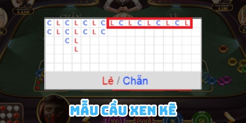 Cách soi cầu Xóc đĩa xen kẽ sẽ khó dự đoán hơn so với các loại cầu khác