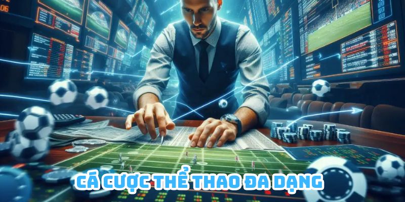 Thể thao là sảnh game ấn tượng với hàng loạt kèo khủng